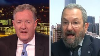 Piers Morgan vs Former Israeli PM Ehud Barak Over Palestine Treatment  The Full Interview [upl. by Harned525]