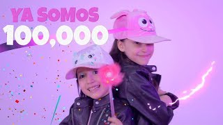 VIDEO YA SOMOS 100 MIL SUSCRIPTORES  CANCIONES INFANTILES PARA BAILAR  HISTORIAS PARA NIÑOS [upl. by Rutherfurd]