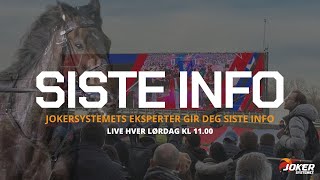 SISTE INFO 1611  Oppsnakk til Eskilstuna  Jarlsberg [upl. by Eineeuq]