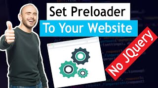 Add Preloader HTML CSS amp Javascript [upl. by Saile]