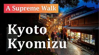 Walk in Kyoto  Kiyomizudera Temple a MustTry Spot in Japan [upl. by Danica]