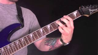 Entombed  Wolverine Blues Guitar Tutorial [upl. by Farron]