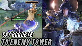 Honor of Kings Li Xin Tower Destroyer Gameplay [upl. by Davon465]