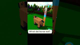 Horse tail is too excited💀roblox babft mamaimacriminal buildaboat buildaboatfortreasure robux [upl. by Tammany]