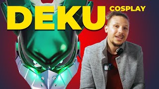 Epic My Hero Academia Cosplay at Anirevo 2024  Deku Helmet Reveal [upl. by Yliah]