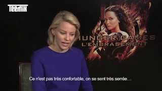 Elizabeth Banks about Effies style secrets in quotHunger Games  Catching Firequot [upl. by Genesa]