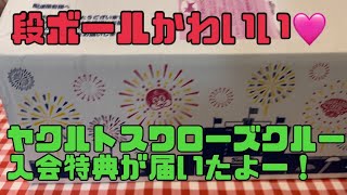 ヤクルトスワローズクルー入会特典が届いたよ！（2024年2月10日） [upl. by Peursem]