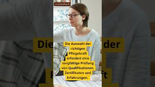 Pflegekraft für Zuhause PflegekraftFürZuhause HäuslichePflege 24StundenPflege Seniorenbetreuung [upl. by Gneh]