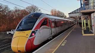 trains arrival and departure at BerwickuponTweed [upl. by Adnarb843]