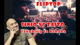 SINIO VS ZAITO  FLIPTOP [upl. by Monroy]