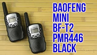 Распаковка Baofeng MiNi BFT2 PMR446 Black [upl. by Ahsimet670]