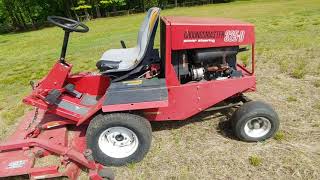 Toro groundsmaster 325d The new mower [upl. by Ahsenroc]