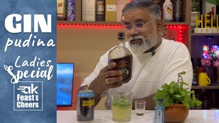 GIN Pudina  Ladies Special Mix  Finally with OLD MONK [upl. by Elletnohs]