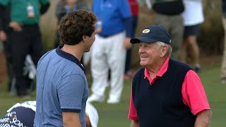 Team Nicklaus Highlights  Round 1  PNC Father Son [upl. by Laitselec]