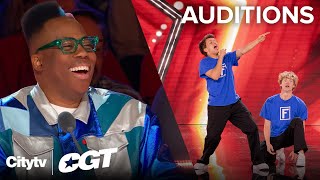 Viral Dance Duo Funkanometry Bring the FUNK to the CGT Stage  Auditions  Canadas Got Talent 2024 [upl. by Dhumma]