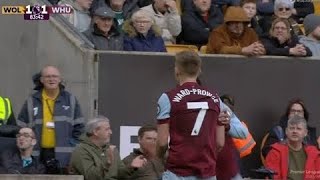 James WardProwse Amazing Goal Wolves vs West Ham 12 All Goals and Extended Highlights [upl. by Aihsema]