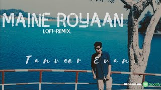 Maine Royaan  Piran khan feat Tanveer evan  Maine Roiyaan Lofi  Yasser Desai  Maine Royaan [upl. by Leonerd]