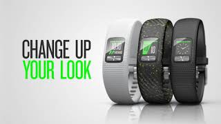 vívofit 4 Activity Tracker with 1 Year Battery Life [upl. by Krein]