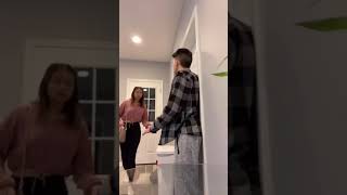 Pretending To Hide Someone from My Girlfriend PRANK [upl. by Leoj]