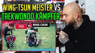 Edmon reagiert auf Defend FC WINGTSUNMaster vs TKDBlackBelt  Stream Highlights [upl. by Riatsila]