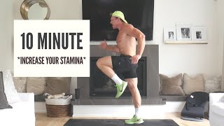 HOW TO RUN LONGER  Home Workout to IMPROVE STAMINA [upl. by Eiger]