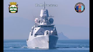 ZrMs Evertsen in CSG 21  1 [upl. by Eiramlehcar198]