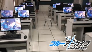 Blue Archive on Schools Computer [upl. by Arraik424]