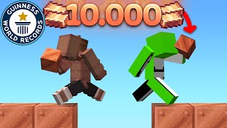 10000 Kupfer gesammelt um Minecraft Weltrekord zu brechen 10h gebraucht [upl. by Hcirteid]