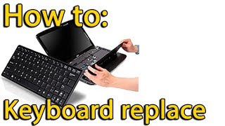 Keyboard replacement Lenovo ThinkPad W520 [upl. by Deyes]