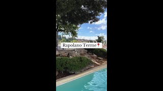 Hot Springs Day Trip in Rapolano Terme shorts hotsprings [upl. by Atinaujnas]