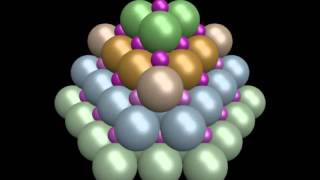 54xa Halite cubic close packing unit cell [upl. by Humberto]