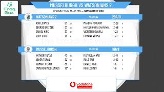 Musselburgh v Watsonians 2 [upl. by Loggins]