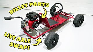 How To Build a Fast  Reliable GO KART [upl. by Nanahs]