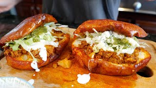 How to make The BEST Pambazo Mexicanos sandwhich [upl. by Annoyt]