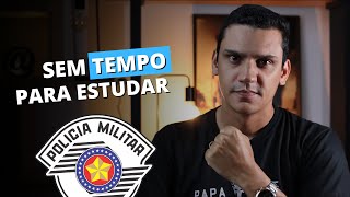 ⏰ 🚔 Sem TEMPO para estudar para a prova do concurso Soldado PMSP 2024 por Leandro Fajan [upl. by Dominus]