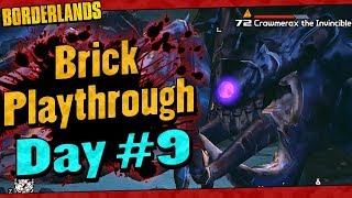 Borderlands  Brick Reborn Playthrough Funny Moments And Drops  Day 9 [upl. by Nomla595]