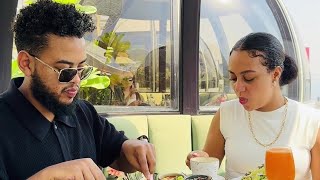 quotNancy ሌሊት 7 ሰአት ካልበላው ብላ አስቸገረች quotethiopian habesha comedy ethiopiancomedy duet [upl. by Enileda64]