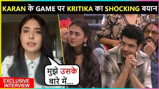 Kritika Kamra SHOCKING REACTION On Karan’s Game In Bigg Boss 15  Talks About Her Friendship [upl. by Buttaro215]