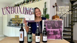 Piemonte Wine Club  Unboxing the May Sommelier Selection [upl. by Atram]