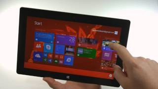 Microsoft Surface 2 user interface [upl. by Lipscomb]