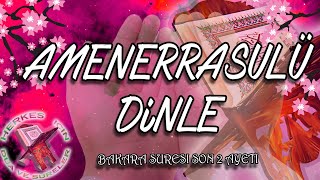 Amenerrasulü dinle Herkes için Amenerrasulü okunuşu Güzel Kuran Tilaveti dinle [upl. by Atinek691]