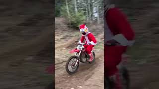 Sending a CRF150R Wide Open For Christmas [upl. by Eirdua]