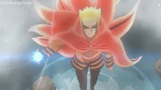 Naruto Rasengan in Baryon Mode  Naruto vs Isshiki [upl. by Assereht749]