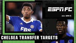 Wesley Fofana and Denzel Dumfries heading to Chelsea 💰  ESPN FC [upl. by Willdon]