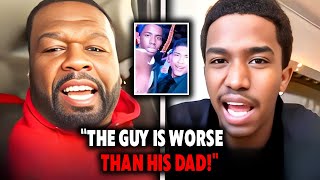 quot50 Cent Mocks Christian Combs Claims Hes No Match for His Dadquot [upl. by Notffilc]