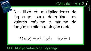 1483 Multiplicadores de Lagrange [upl. by Amahs]