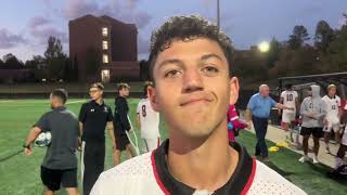 Mens Soccer Postgame vs MidAmerica Nazarene University [upl. by Sabina]