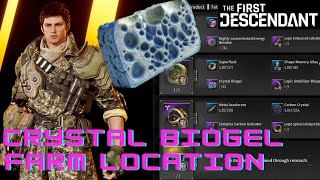 The First Descendant Crystal Biogel Farm 2 locations [upl. by Yerxa571]