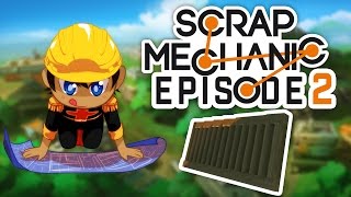 Scrap Mechanic Lescalier dépliable   2 [upl. by Stan]