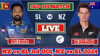 Sri Lanka Vs New Zealand 3rd ODI  Full Match Highlights  Today Live Match 2024 cricketlive [upl. by Tryck]